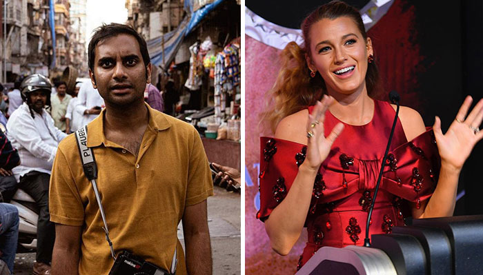 Aziz Ansari Was Rejected By Blake Lively After She Publicly Said That She Was His Fan