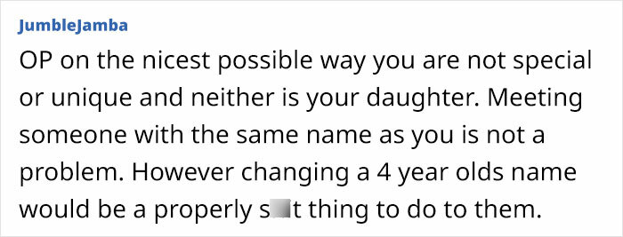 “I Love Her Name But HATE It’s So Common Now”: Mom Asks If She's Being Unreasonable For Wanting To Change Her 4-Year-Old’s Name “I Love Her Name But HATE It’s So Common Now”: Mom Asks If She's Being Unreasonable For Wanting To Change Her 4-Year-Old’s Name