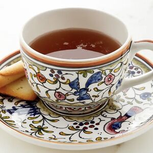 Tea In Porcelain Cup