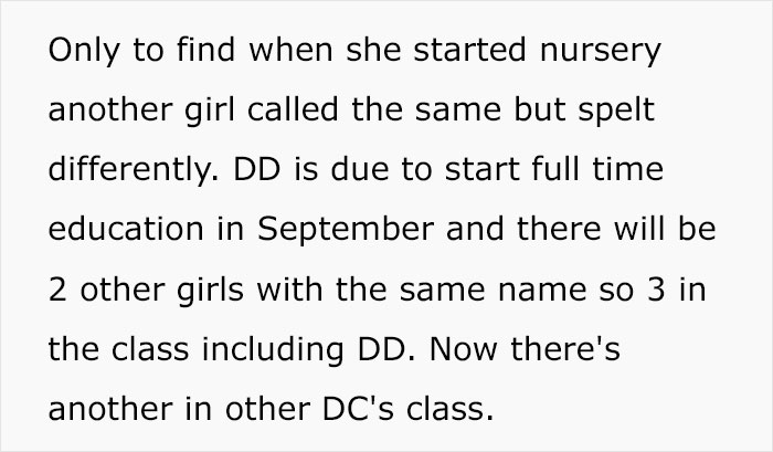 “I Love Her Name But HATE It’s So Common Now”: Mom Asks If She's Being Unreasonable For Wanting To Change Her 4-Year-Old’s Name “I Love Her Name But HATE It’s So Common Now”: Mom Asks If She's Being Unreasonable For Wanting To Change Her 4-Year-Old’s Name