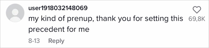 Man Signs A Contract With Fiancée Stating That He Will Be Legally Obliged To Pay Her Bills If He Ever Cheats On Her
