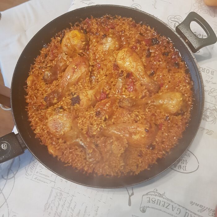 Chicken Rice. Not Paella!