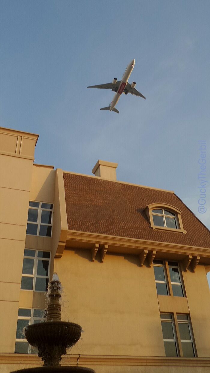 #avgeek In The Wild. This Is Uptown Mirdif In Dubai And I'd Really Love To Live In This House!