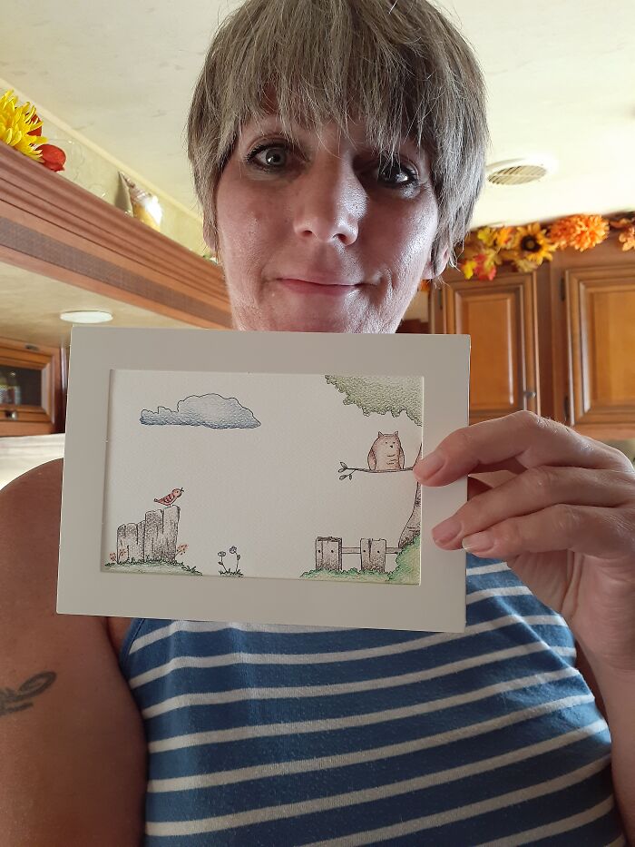 I Do Small Pics And Frame Them