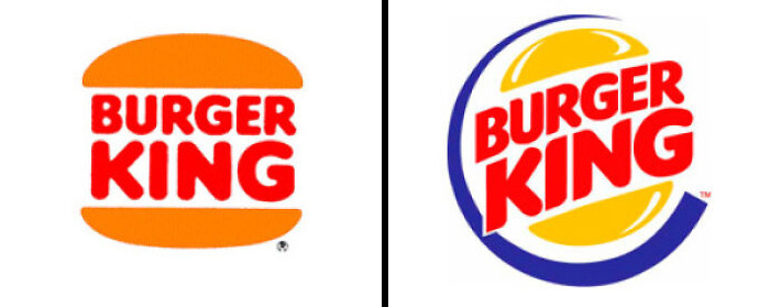 Burger King fue otra víctima de los rediseños de los 90