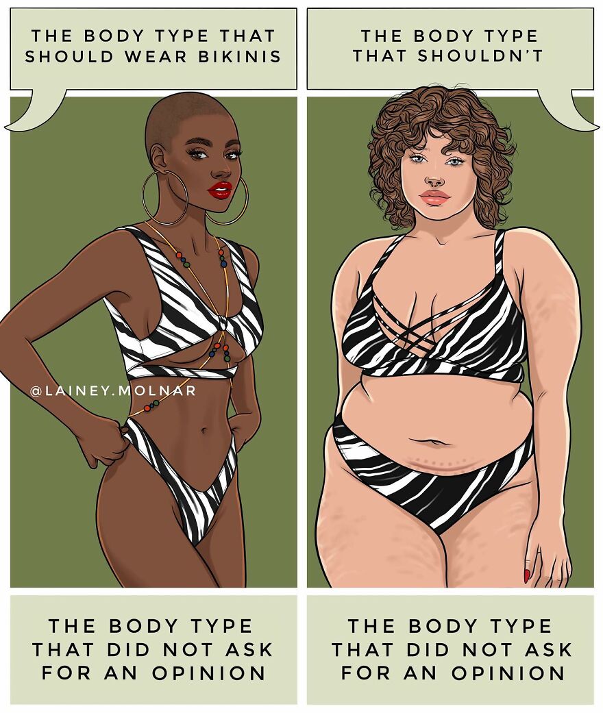 Artist Draws The Pressures Women Struggle With In A Society (28 New Pics)