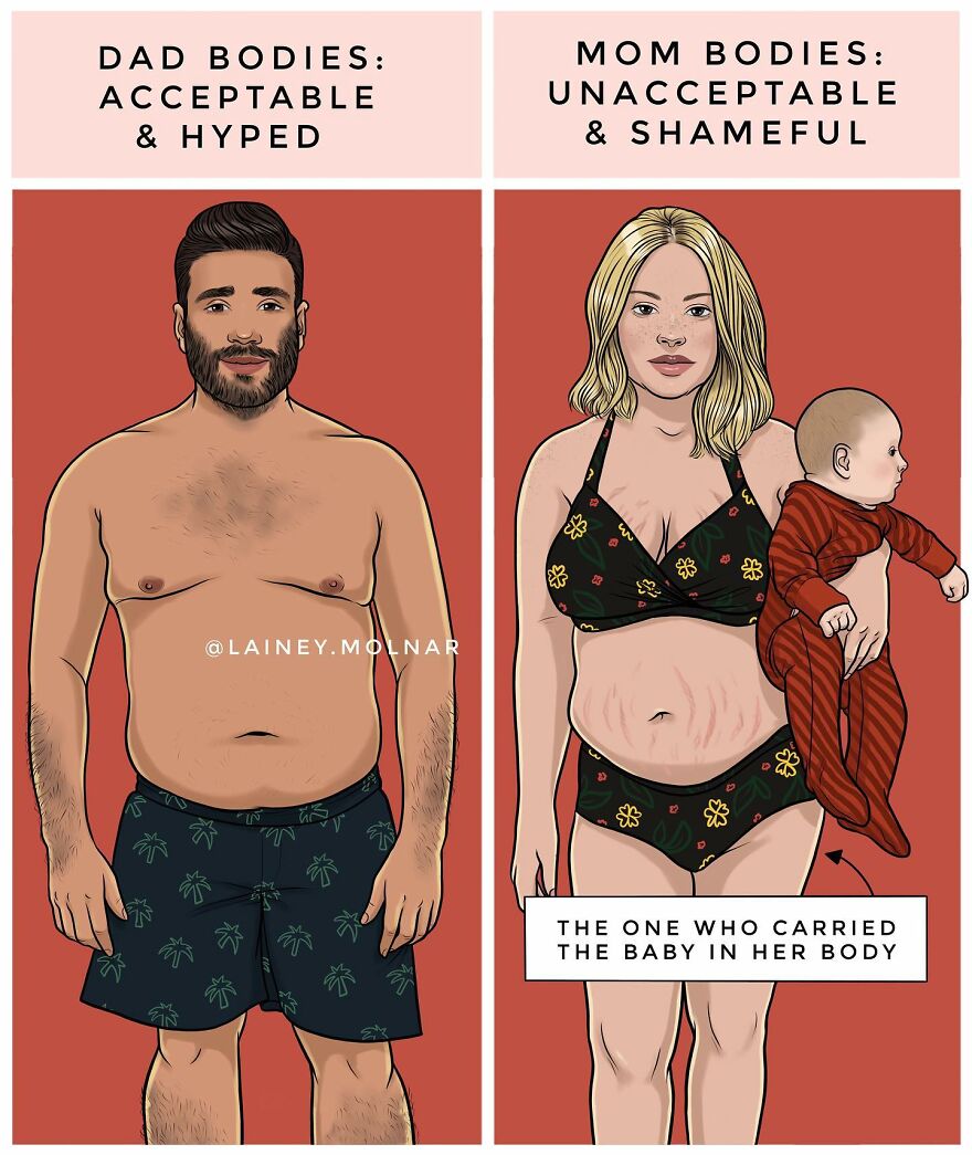 Artist Draws The Pressures Women Struggle With In A Society (28 New Pics)