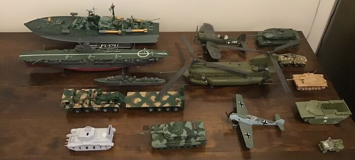 My Collection Of Handmade Wartime Vehicles