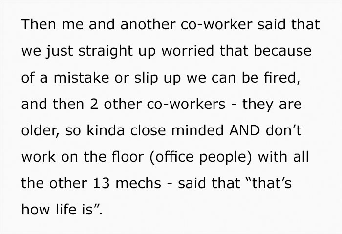 Longtime Worker Gets Fired For Being Late For The First Time Ever, So His Colleagues Let The Boss Know They're Not Disposable Longtime Worker Gets Fired For Being Late For The First Time Ever, So His Colleagues Let The Boss Know They're Not Disposable