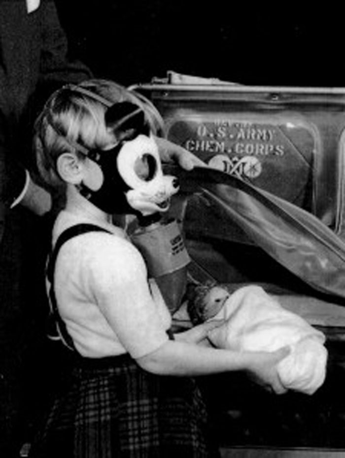 Vintage Mickey Mouse Gas Mask From The Second World War