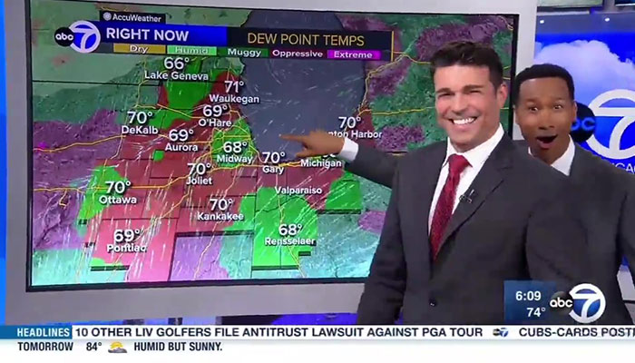 Weatherman Stunned To Discover His TV Is A Touch Screen, And The Internet Can’t Get Enough