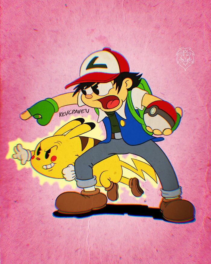 Ash Ketchum And Pikachu