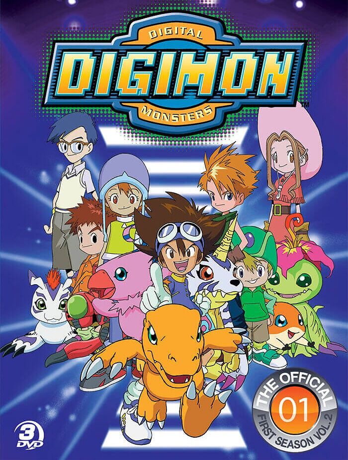 Poster for Digimon Adventure anime