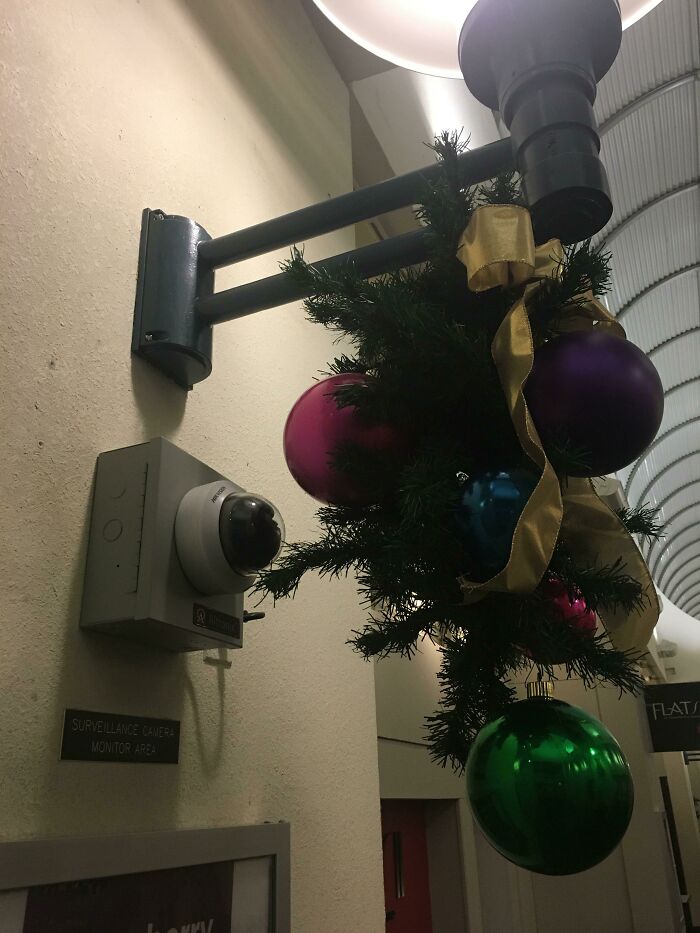 When The Christmas Spirit Outweighs Security