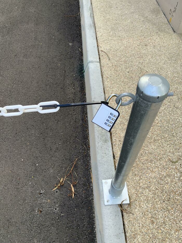 Attempt At Securing A Car Park Entry (Melbourne)