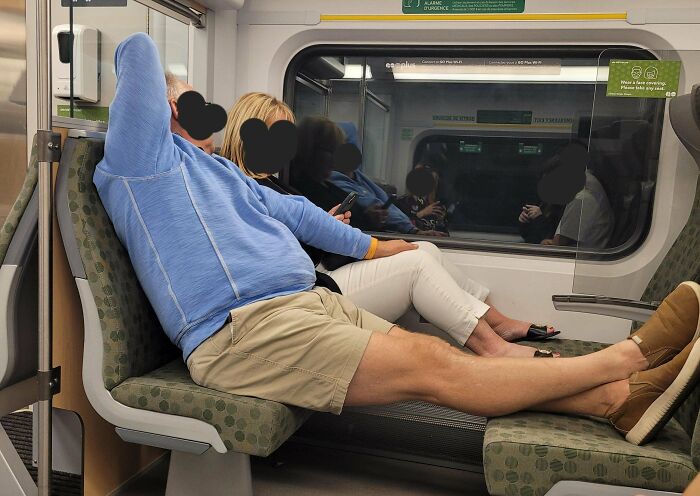 Public Transportation Is Not Your Living Room