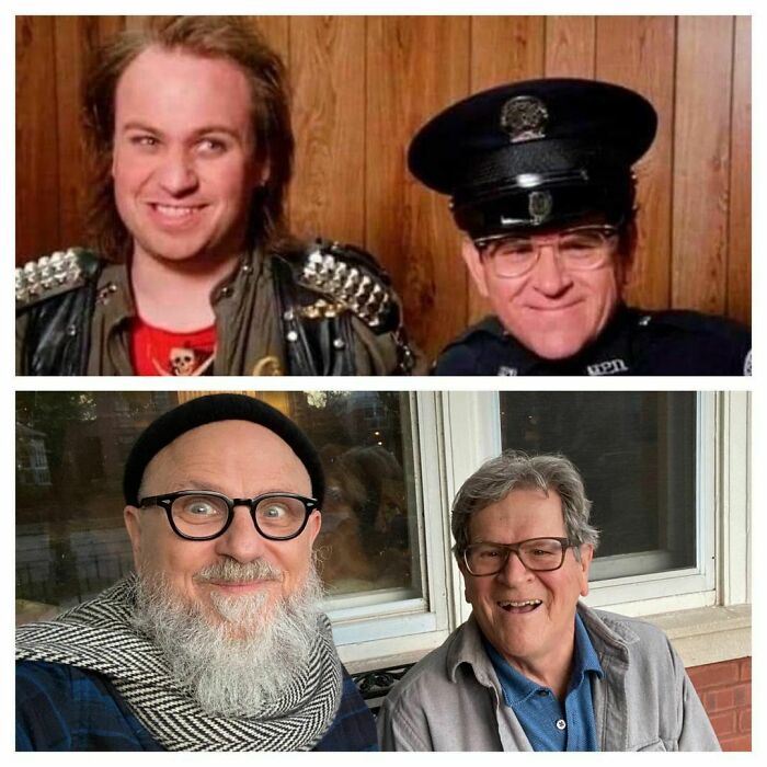 Zed & Sweetchuck. Bobcat Goldthwait y Tim Kazurinsky, el elenco de la película Academia de Policía siguen haciéndolo en 2021