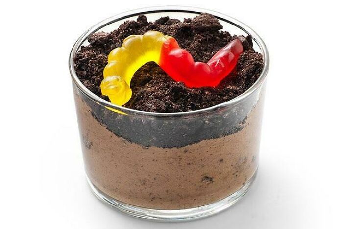 Being A Kid And Eating This. Cup Of Dirt