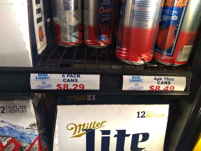 72 Ounces Of Beer For $8.29 Or 64 Ounces For $8.49
