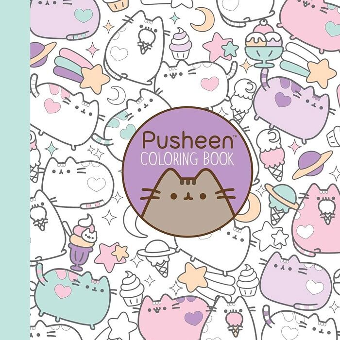 "Pusheen Coloring Book" By Claire Belton