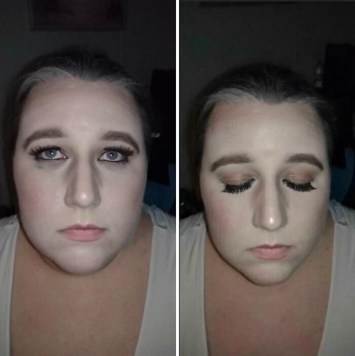 Imagine You’re About To Get Married In A Few Months And This Was Your Wedding Trial Makeup