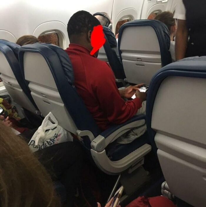 This Guy Who's Playing His Music Out Loud On A Full Flight (At Max Volume)