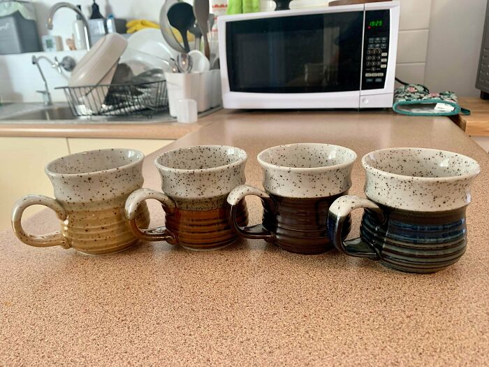 Scored This Handmade Pottery Mug Set For $4