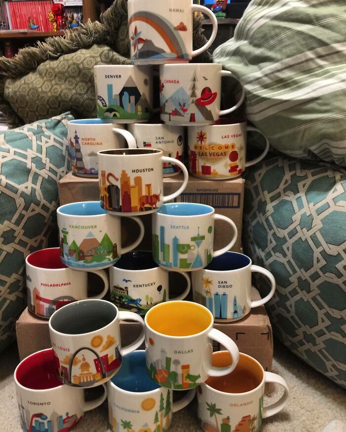 Goodwill Kickstarted A Starbucks Mug Collection For Me