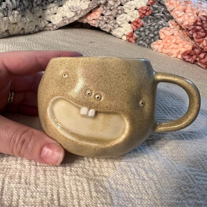 I Was Told To Share An Old Favorite, The Potato Mug. Thrifted Years Ago For My Toddler, He Now Bides His Time In The Recesses Of Our Cupboards