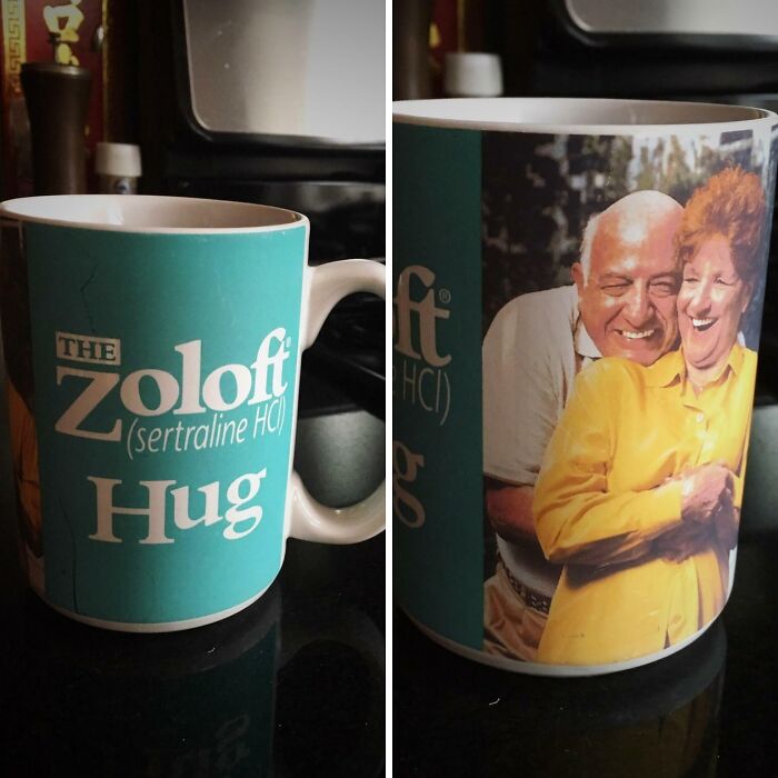 I Begged My Shrink To Give Me This Mug, It Only Took Three Or Four Sessions To Wear Her Down