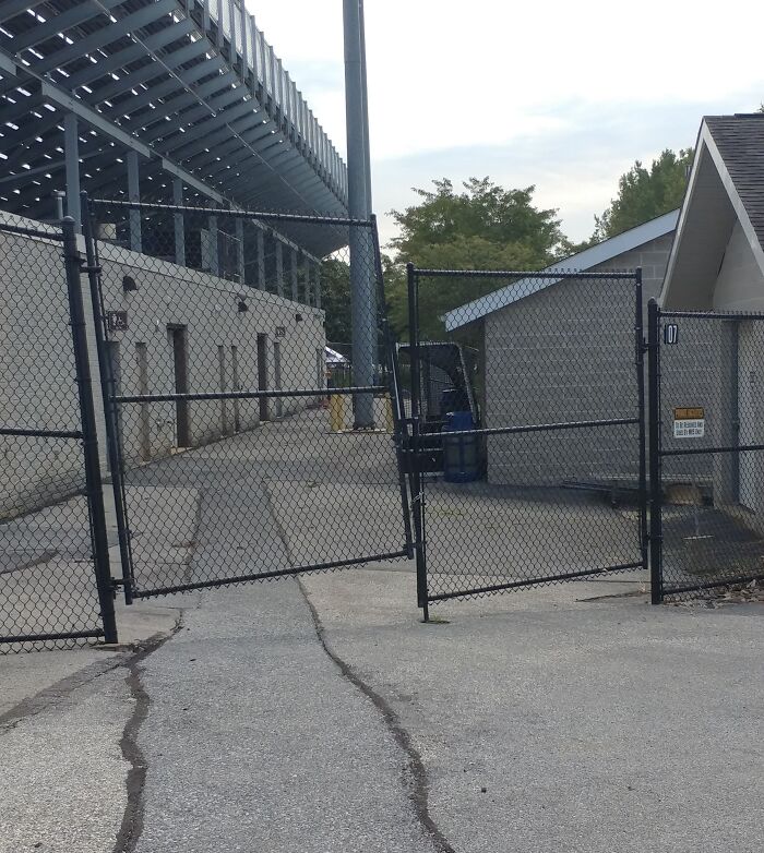 My School's Security Gate