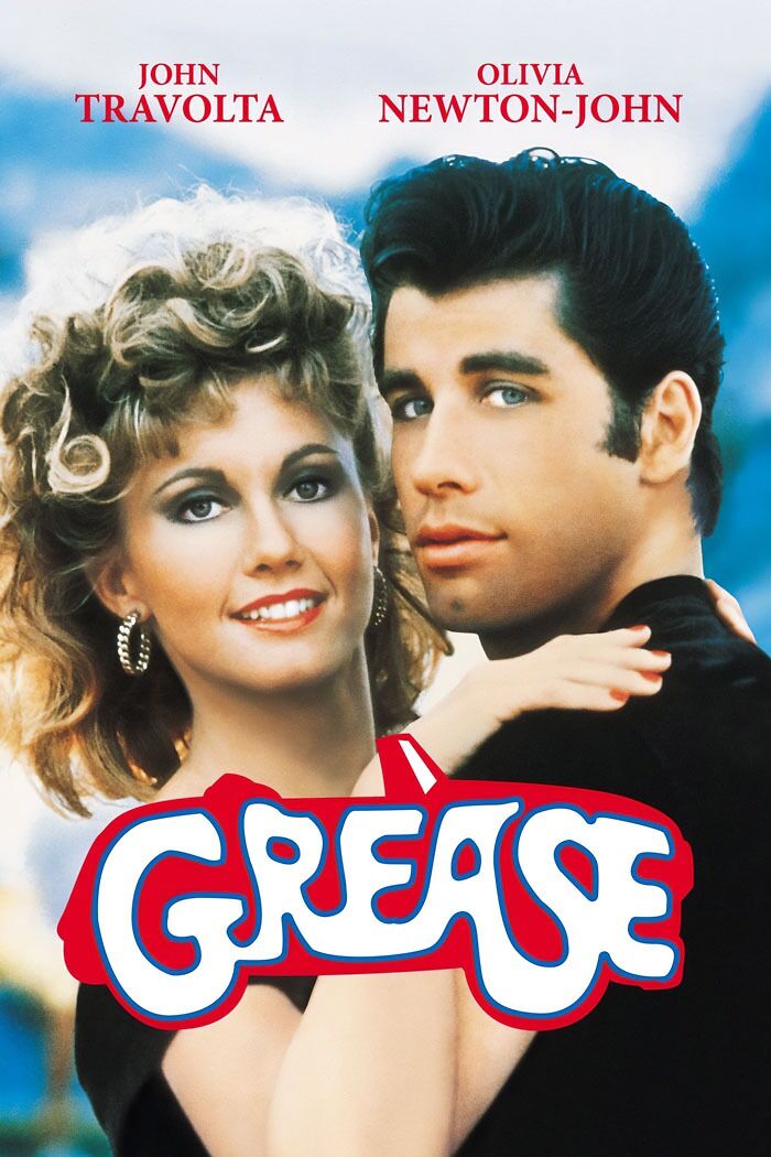 Movie poster for "Grease"