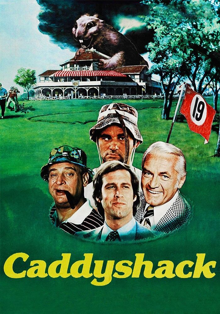 Movie poster for "Caddyshack"