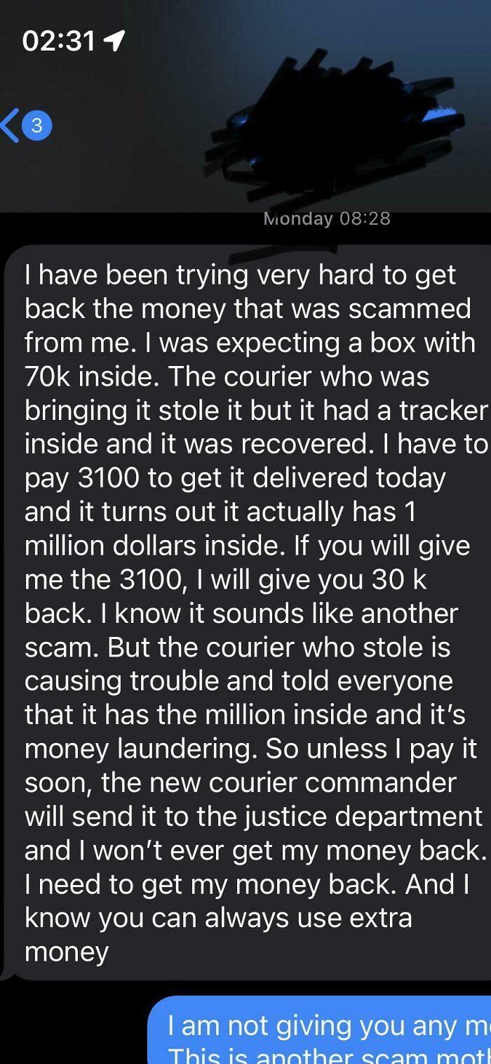 My Mother Got Scammed For At Least $20k After Everyone Warned Her. This Was The Last Text She Sent To Me