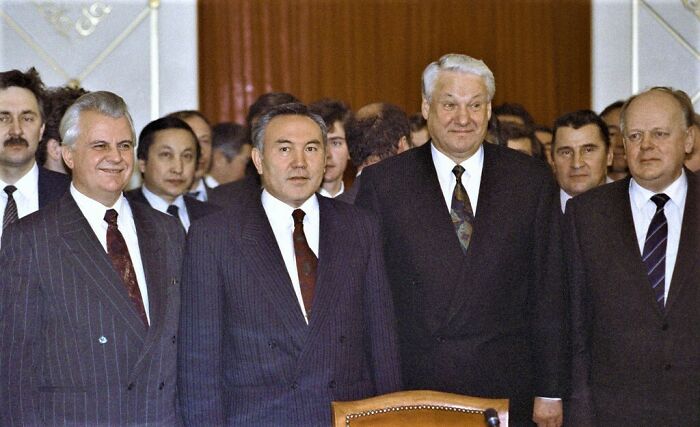 December 21, 1991. 11 Of The 12 Former Soviet Republics Proclaim The Birth Of The "Commonwealth Of Independent States" And The Death Of The Ussr