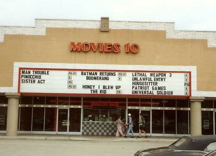 Movie Theater In 1992