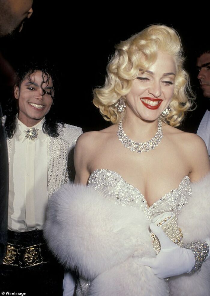March 25, 1991. Michael Jackson And Madonna Attend The Oscars Together