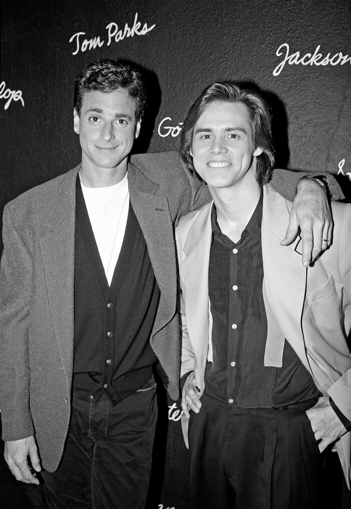 Bob Saget And Jim Carrey (1992)