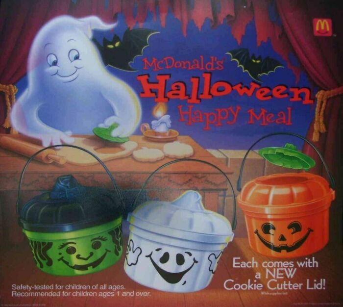 McDonald's Halloween Buckets Promo Ad (1992)