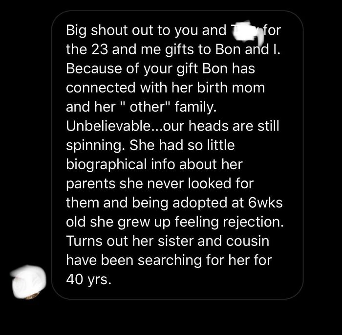 For Christmas We Gave Uncle And His Wife 23 & Me For Christmas We Gave Uncle And His Wife 23 & Me