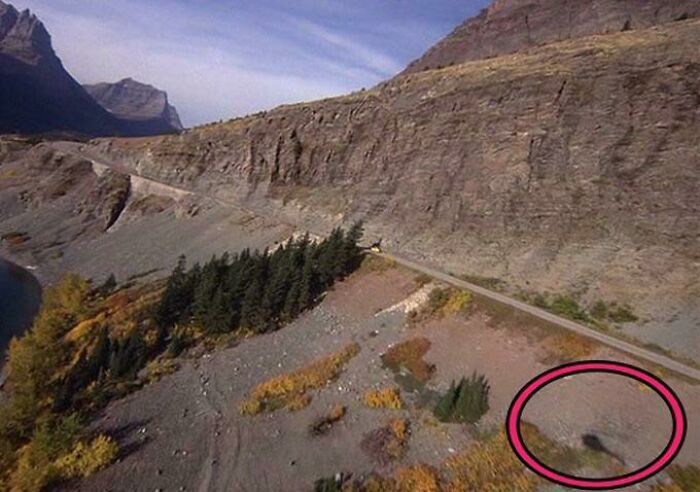 Helicopter Shadow Visible In The Opening Aerial Shot Of The Shining