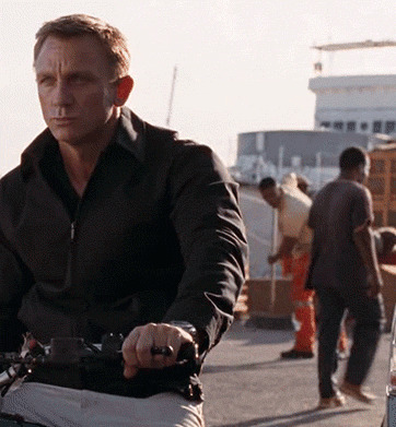 An Extra Sweeping Away Air In The Bond Film Quantum Of Solace (2008)