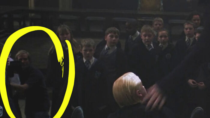 Cameraman Caught On Harry Potter