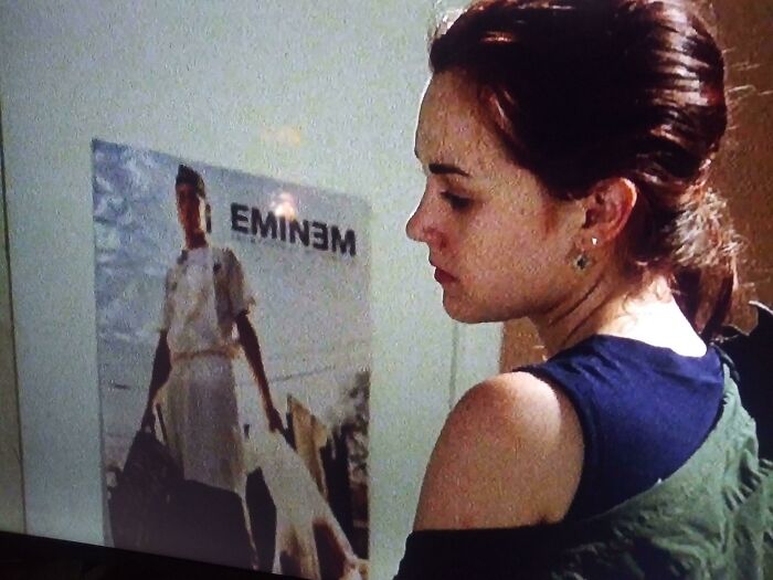 In The Movie Bully (2001) There Is An Eminem Poster On Bedroom Door The Events Of The Movie Take Place In 1993 Eminem Didn't Come Along Untill 1997 Or 1998