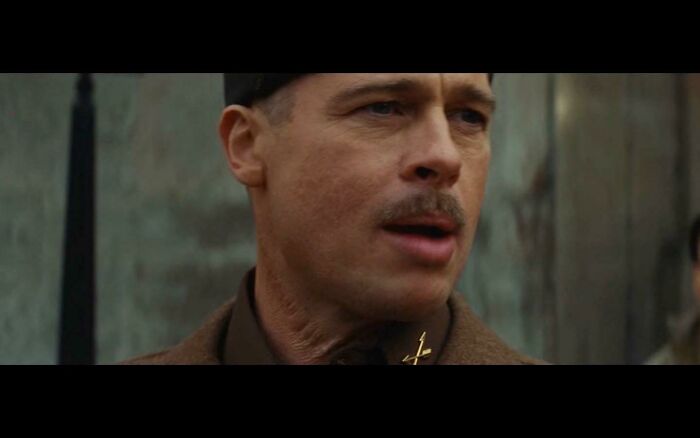 Inglorious Basterds (2009) Lt. Aldo Raine Wears A Special Forces Insignia On His Collar. Us Army Special Forces Were Not Created Until 1951, 6 Years After Wwii Ended