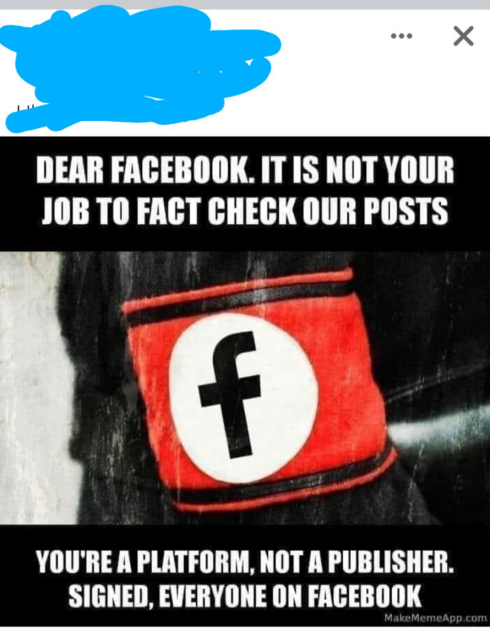 Say It With Me Now, Facebook Moderators Are Not Comparable To Nazi's