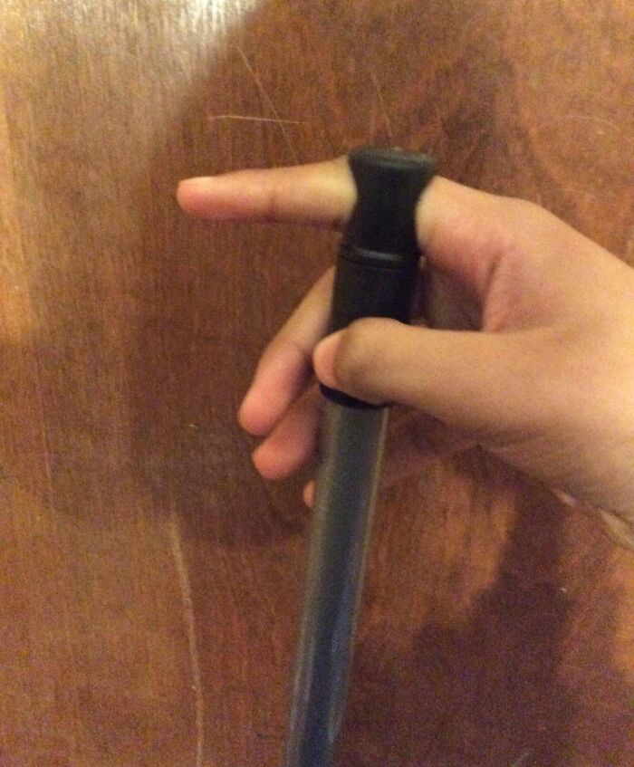 Guys Help, My Finger Is Actually Stuck. What Do I Do?
