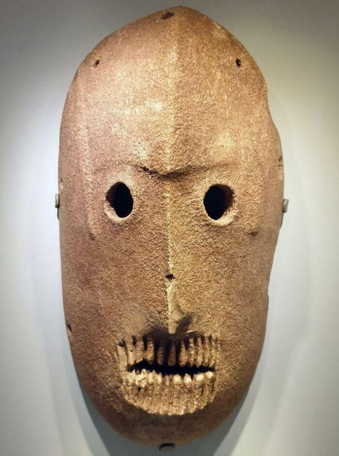 This 9000-Year-Old Stone Mask Is The Oldest Mask In The World, And Was Found In The Judean Desert In Israel