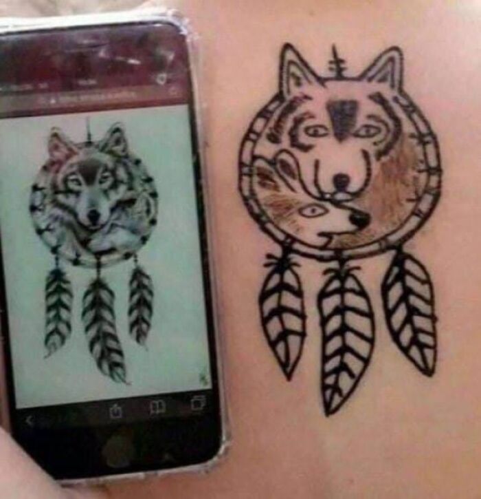 Los tatuajes de lobos son los mejores
