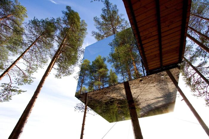Mirrorcube, Treehotel, Sweden